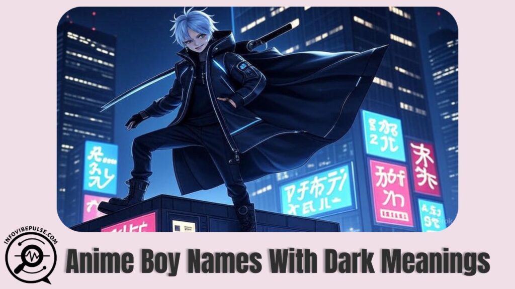 Anime Boy Names With Dark Meanings
