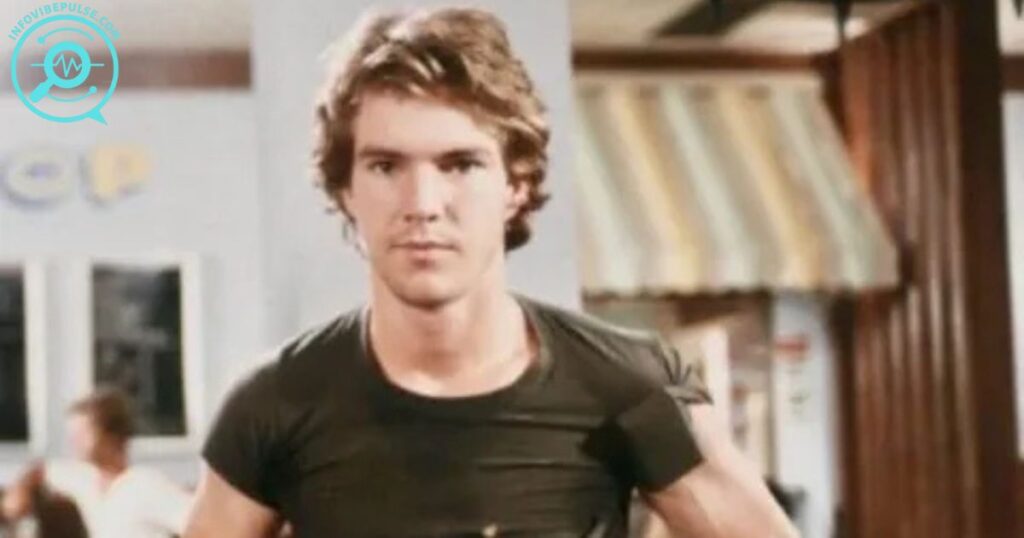 Young Dennis Quaid during his early acting career.