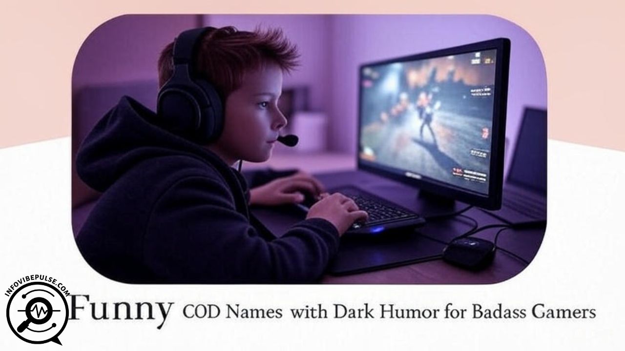 Funny COD Names with Dark Humor for Badass Gamers