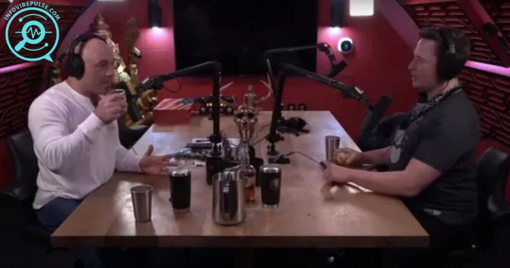 Joe Rogan podcast guests including Elon Musk, Neil deGrasse Tyson, and UFC fighters