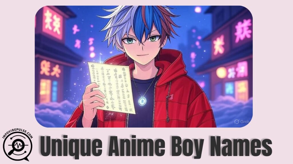 Unique Anime Boy Names