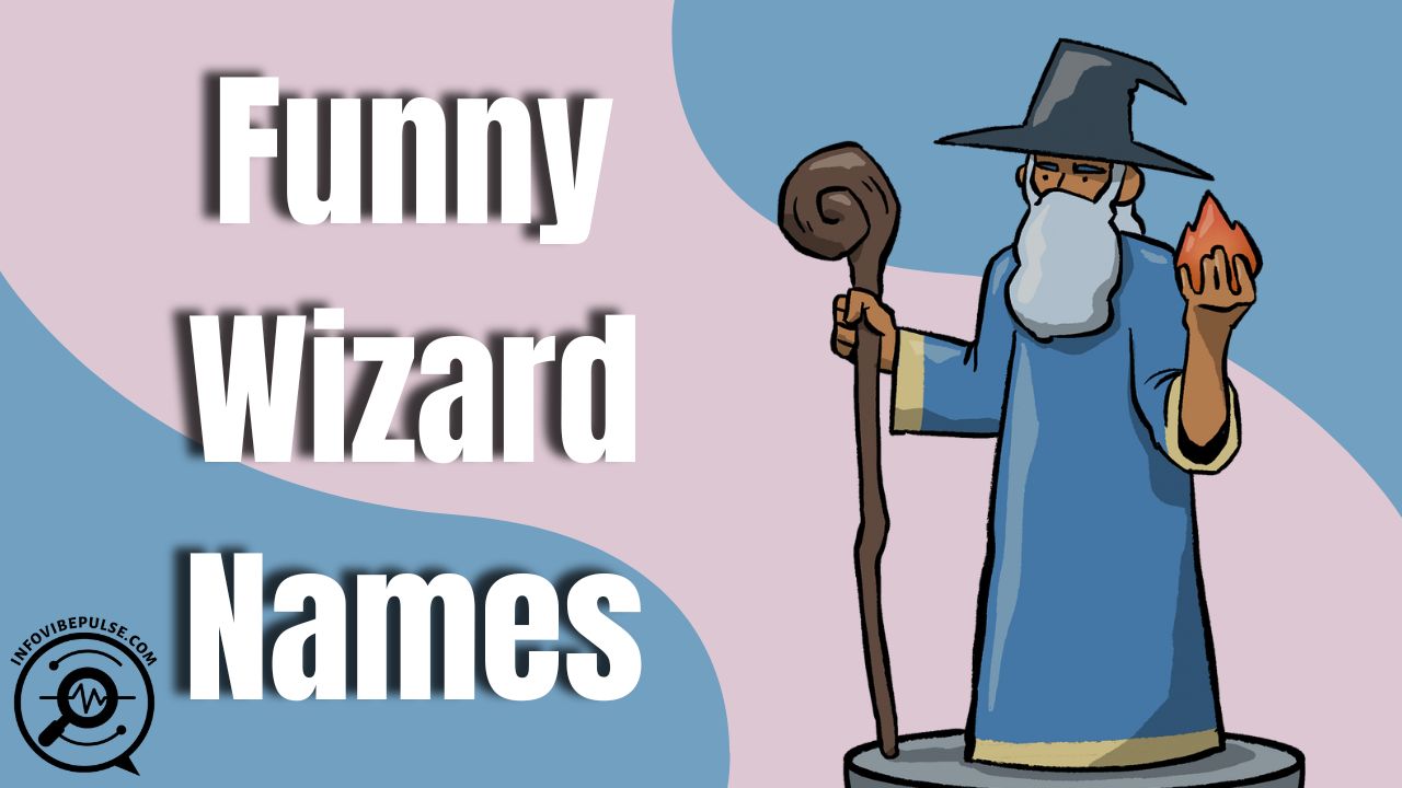 Funny wizard names with magical charm and a playful twist for stories or games.